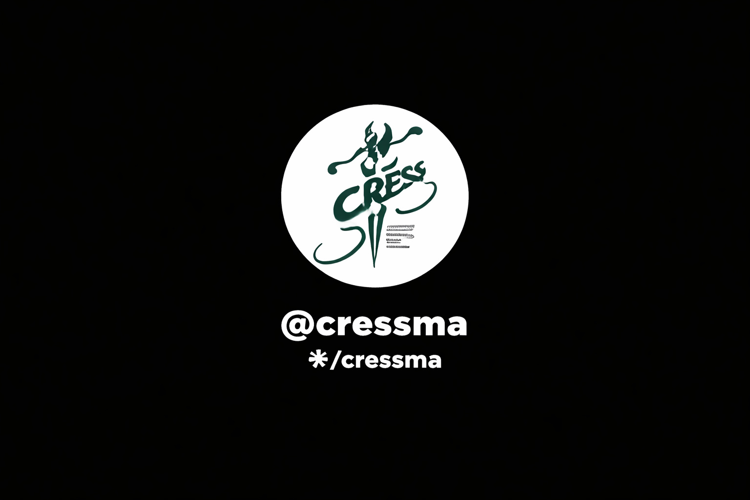 Logo Cress-MA em Branco